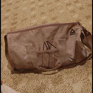 Reebok medium sized purple gym bag
